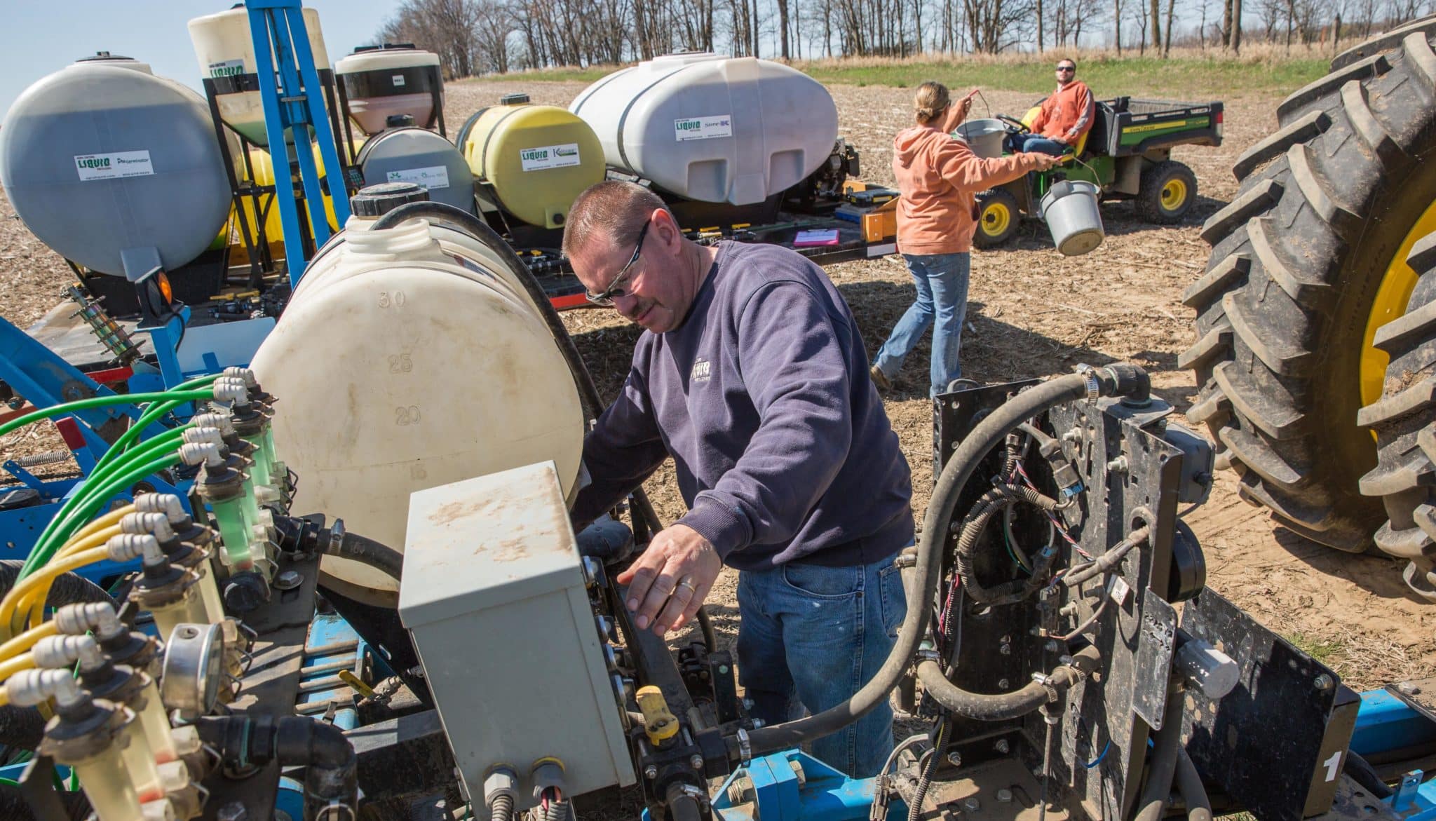 fertilizer preparation for planting